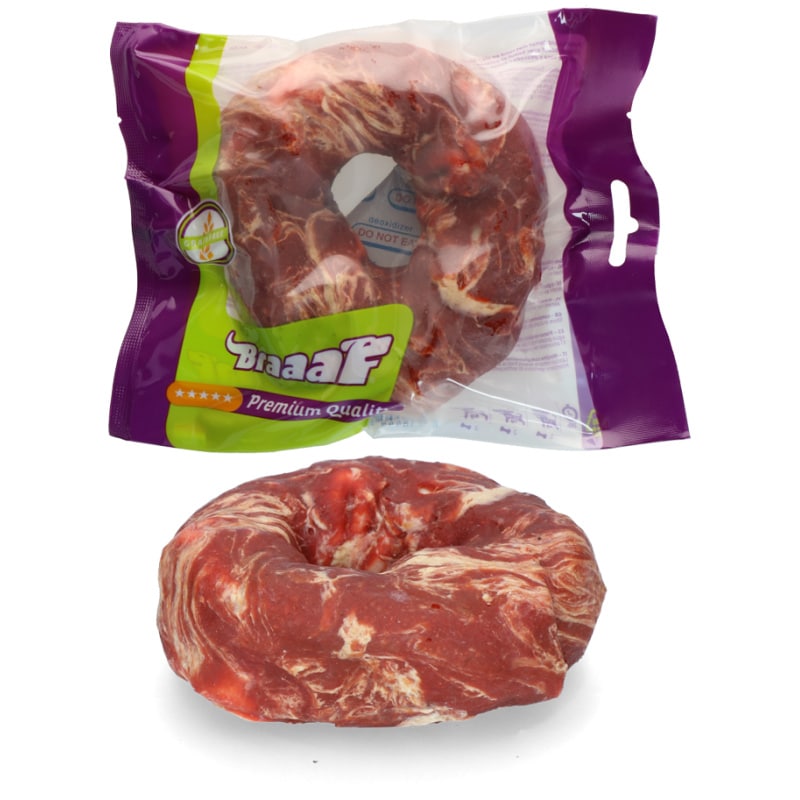 Braaaf Rawhide Donut Beef & Fish